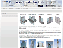 Tablet Screenshot of efpeurofacade.com